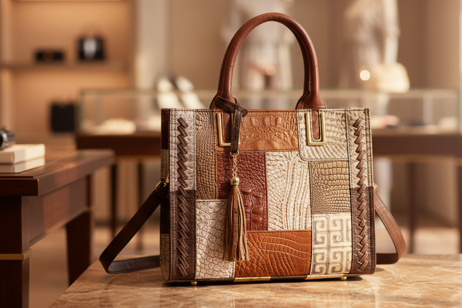 Patchwork Handtas | Artisan-Inspired Maison Patch