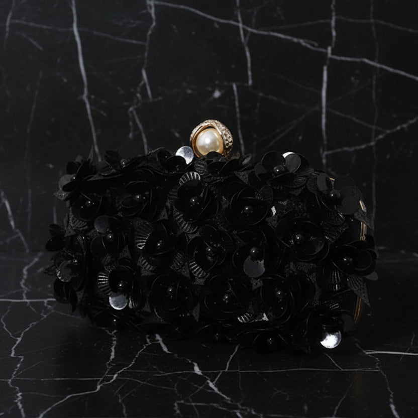 Clutch Tas Bloemen Luxe Avondtas met 3D Bloem Design en Parel Details(meer kleuren)