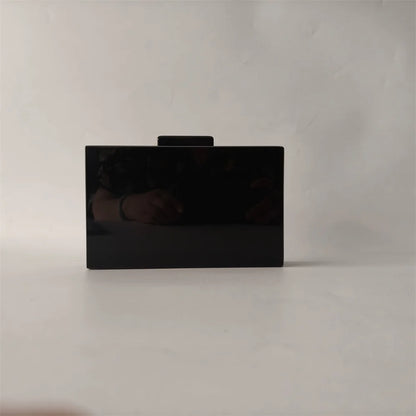 Clutch Marmer Look Avondtas Streep