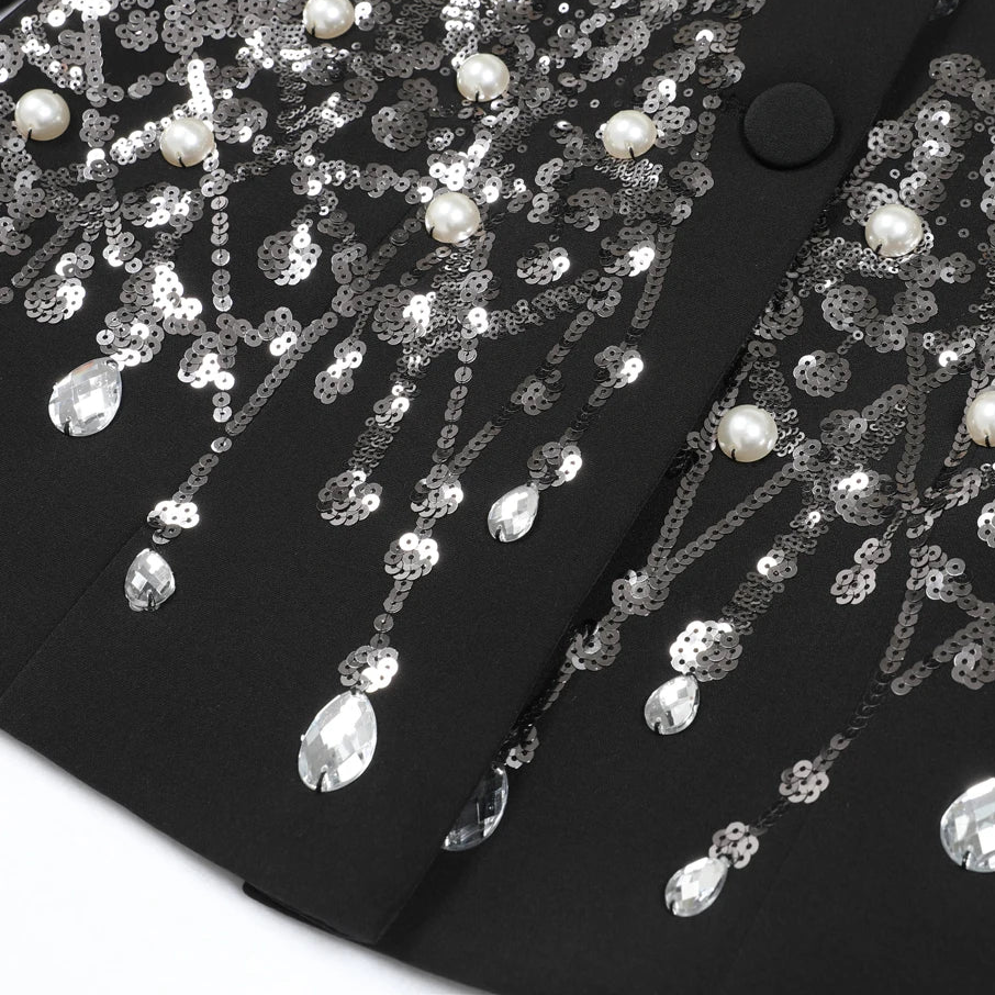 Contourline Blazer Curtains of Ice