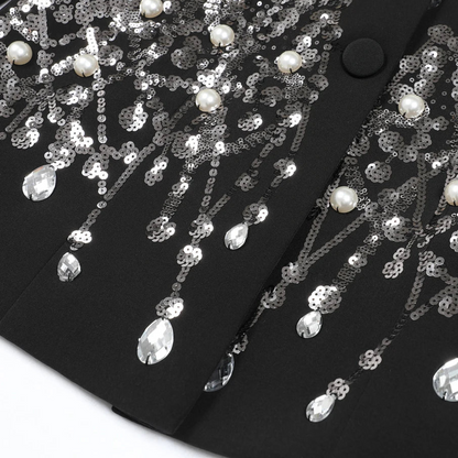 Contourline Blazer Curtains of Ice