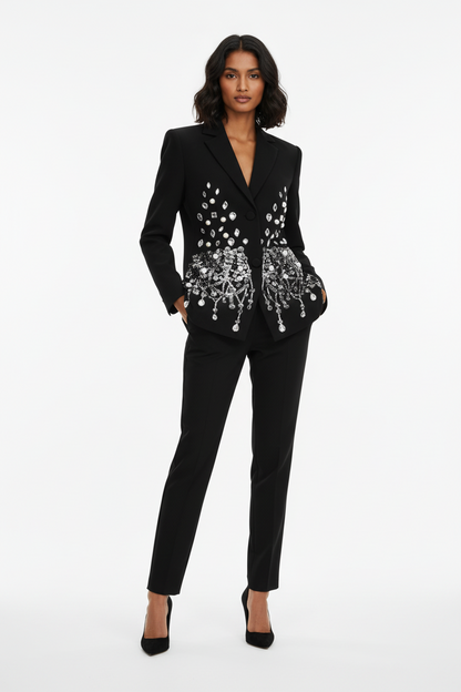 Contourline Blazer Curtains of Ice