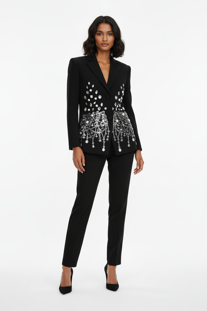 Contourline Blazer Curtains of Ice