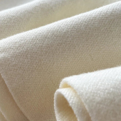 Stretch Gebreide Rok in Zwart en Crème Soft Line