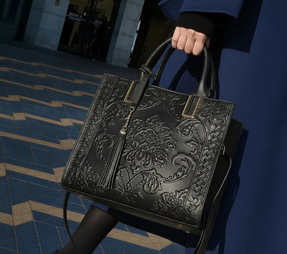 Luxe Handtas met Reliëf Imperial Persian Dream
