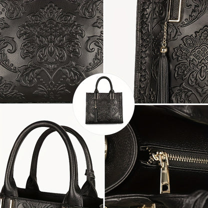 Luxe Handtas met Reliëf Imperial Persian Dream