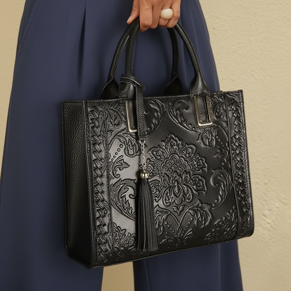 Luxe Handtas met Reliëf Imperial Persian Dream