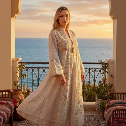 Maxi Jurk Strand Elegant & Verlengend