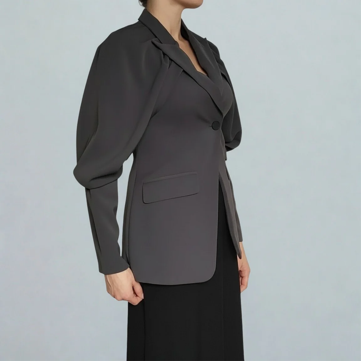 Puffed Blazer | Blazer met Pofmouwen