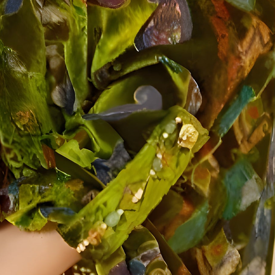 Paisley Velours Blouse met Kralendetails