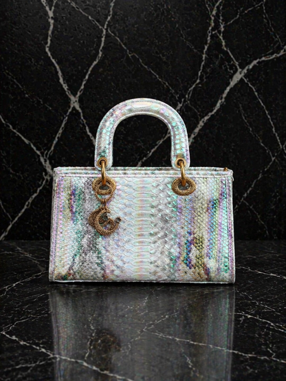 Holographic Glow Handtas – Luxe Mini Bag met Schouderband