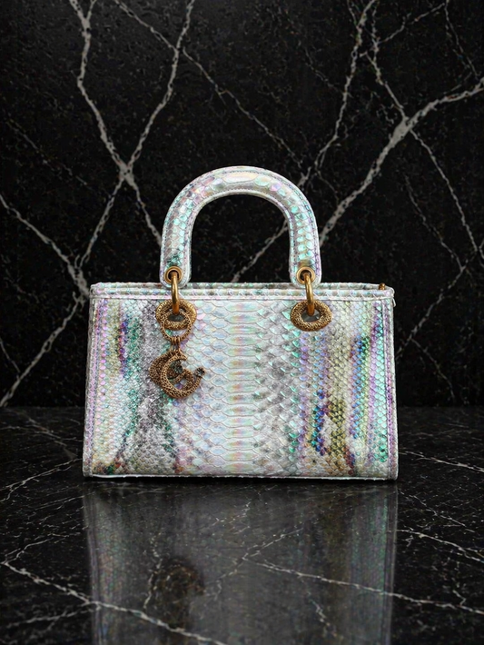 Holographic Glow Handtas – Luxe Mini Bag met Schouderband