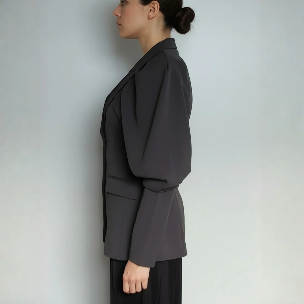 Puffed Blazer | Blazer met Pofmouwen
