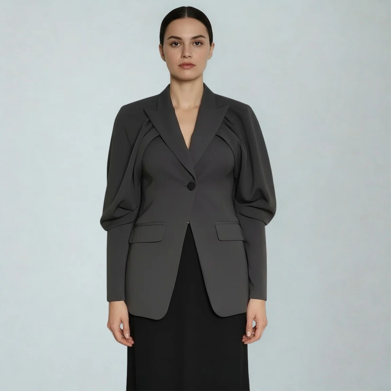 Puffed Blazer | Blazer met Pofmouwen